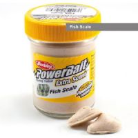 028632210697 - PowerBait med glimmer - FISH SCALE (råhvid)