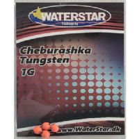 747191998340 - Waterstar Tungsten Cheburashka Head -  4 stk. - 1 gram