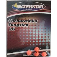 747191998371 - Waterstar Tungsten Cheburashka Head -  4 stk. - 3 gram