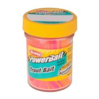 028632116081 - PowerBait med glimmer - SHERBET (rød / orange) ekstra scent