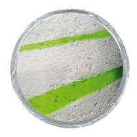 028632163177 - PowerBait med glimmer - CHARTREUSE / WHITE - GLOW 42% stærkere
Billedet nr.2 er taget med UV-lygte.