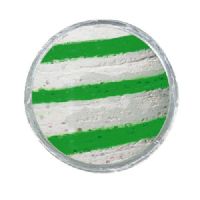 028632163184 - PowerBait med glimmer - GREEN / WHITE - GLOW 42% stærkere
Billedet nr.2 er taget med UV-lygte.