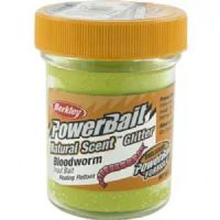 028632533772 - PowerBait med glimmer - CHARTREUSE med blodorm