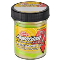 028632927250 - PowerBait uden glimmer - TEQUILA LIME (grøn / hvid) med orm