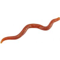 4005652007182 - Wiggle Worm - 8cm - 6 stk. - Flydende - Farve: Motoroil - 133260001