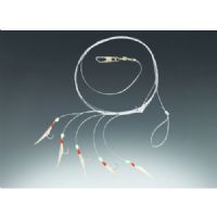 4005652106663 - Edition Sea, micro sildeforfang - Længde:150cm. - Farve:Fish Skin - 001 4792 100<br>Edition Sea Micro Herring System I 0.30/0.35mm 150cm 5x#14