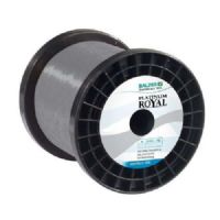 4005652116105 - Platinum Royal line - Rullekapacitet:2500M. - Brudstyrke:7kg. - Farve:Gr&aring; - 001 2303 025<br>By using state-of-the-art polymers the Platinum has significant great resistance to abrasion, yet it remains just as supple as ever. The AntiTwist system developed by Balzer reduces line-twisting to a minimum. The special anti-reflex coating ensures inconspicuous bait presentation even on bright days or in clear water. 
Highly compressed molecules ensure maximum load-bearing capacities, UV protective coating, Extremely high resistance to abrasion, Incredibly little elongation, Extremely supple for maximum casting distances, AntiTwist system reduces twisted lines to a minimum.