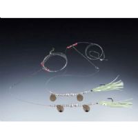 4005652116648 - Edition Sea, naturlig bait forfang - Længde:100cm. - 001 4799 014<br>Edition Sea Surf Natural Bait System VIII 100cm 0.60/0.50mm 2x#1