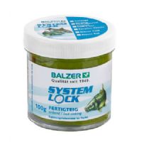 4005652169767 - System Lock ready-made dough - Vægt:100g. - Farve:Grøn - Baittype:Synkende - Smag/duft:Carp/Tench - Fish/Mussel - 001 8479 001<br>Very catchy ready-made paste prepared according to proven recipes. The dough is enriched with lots of amino acids and intense, natural flavors. Despite its flexibility the dough adheres very well on the hook.
