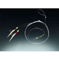 4005652243252 - Edition Sea, sildeforfang - Længde:130cm. - Farve:Fluo. - 001 4792 096<br>Edition Sea Herring Fluo Herring Rig 0.40/0.30mm 130cm 2x6