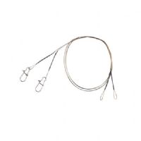 4005652292465 - 1x7 Niroflex med h&aelig;gte og loop - Længde:40cm. - Brudstyrke:12kg. - 001 4606 012<br>With snap and 1 loop, Content: 2pc.