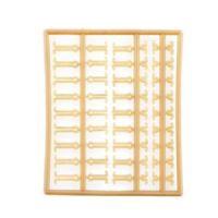 4005652802572 - Edition Carp, boilie stopper - Farve:Lysbrun - 001 6300 007<br>Stopper board with 3 different stopper lengths.