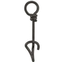 4005652811215 - Shirasu Easy Snap - Brudstyrke:35kg. - 22mm. - 001 4210 022<br>Top-class swivels and snaps. They have extra-thick wire for maximum security and a matt black surface. preventing any reflections in the water. Simply screw the hook into the eye of the bait and that’s it! The bait has very natural play. It is almost impossible to remove during play!