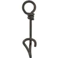 4005652811222 - Shirasu Easy Snap - Brudstyrke:45kg. - 26mm. - 001 4210 026<br>Top-class swivels and snaps. They have extra-thick wire for maximum security and a matt black surface, preventing any reflections in the water. Simply screw the hook into the eye of the bait and that’s it! The bait has very natural play. It is almost impossible to remove during play!