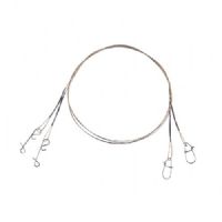 4005652820279 - Niroflex rustfri st&aring;l rig med h&aelig;gte og No-Knot - Længde:30cm. - Brudstyrke:15kg. - 001 4564 315<br>Perfect for all spin fisherman. With safety snap and No Knot.