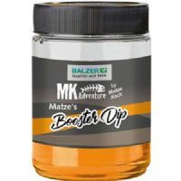 4005652820965 - MK Booster Dip, 100ml - Farve:Orange - Smag/duft:Banana/Vanilla - 001 8595 003<br>If you want to lift the hook bait especially to guide the carp even faster on the hook, dip it into Matze‘s booster liquid dips. The matching dips are equally suitable for the pop ups as well as for the basic boilies. They are matched in smell and colour exactly to the appropriate Boilies. Long-lasting fragrance.