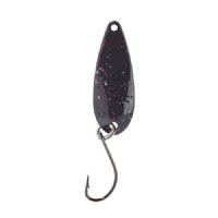 4005652821665 - Pro Staff Series Swindler Spoon - 30mm. - Vægt:2.3g. - Farve:Sort glimmer - 001 6067 214<br>With a tumbling run for more passive trouts. Can be guided extremely slow. Top in the cold season.