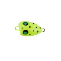 4005652825472 - Popper "Splash” - 30mm. - Vægt:2.8g. - Farve:Gul, UV - 001 6080 000<br>The „Splash“ is perfect for fishing in summer when the fishes are more passive. The Popper is tied to a leader and the hook is baited with natural baits or our Trout Collectors. The popper is twitched over the surface and this creates popping noises and imitates food which is falling in the water and attracts trouts. Can also be used as a pilot float.