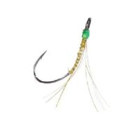 4005652831053 - Trout Attack, spoon krog - Farve:Guld Glitter - 001 6045 608<br>On difficult days, success rides on little things. Simply replace the spoon hook with this one with glitter threads. With chemically sharpened tip.
