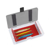 4005652832098 - Shirasu Spoon box - Farve:Orange - 001 8334 012<br>Inexpensive, unlined unhooking mat with a 130cm scale and great fish motifs. The mat can be stowed away very compactly. Material: 100% polyester.