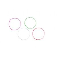 4005652836188 - Edition Sea, silketr&aring;d til hornfiske-fiskeri - Farve:Gr&oslash;n - 001 4736 002<br>Replace the treble hook on the spoon with a coil of thread. When it bites the pointed teeth of the garfish get caught in the threads.