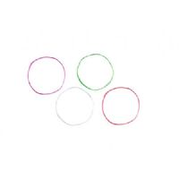 4005652836201 - Edition Sea, silketr&aring;d til hornfiske-fiskeri - Farve:Pink - 001 4736 004<br>Replace the treble hook on the spoon with a coil of thread. When it bites the pointed teeth of the garfish get caught in the threads.