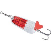 4005652842851 - Colonel Classic HB Spoon - 56mm. - Vægt:22g. - Farve:R&oslash;d reflex - 001 3251 122<br>Colonel Classic Curvy spoon: Our classic spoon with optimised motion. Due to the greater curvature the spoon runs considerably more actively no matter how slowly it moves. Excellent treble hooks and top quality workmanship!