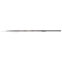 4005652848129 - Diabolo Fury Baitfish teleskop stang - Længde:700cm. - Vægt:600g. - Kastevægt 30-85gram. - 001 1412 700<br>Diabolo Fury...real gems that pack a fiery punch! With the 11th version (!) of our Diabolo rods, we have completely redesigned our long-running favourite – taking it to a whole new level, both technically and visually. The KWX carbon with golden metal threads – so popular with the previous series – has been completely redesigned and harmonises bombastically with the glossy black lacquered blanks and reel seats. These are real gems that are normally only found on much more expensive rods. For the telerods we use completely redesigned reel seats that not only look good – but also feature a very ergonomic shape and fit extremely well in the hand. In addition to the tried and tested models, we have expanded the new series with new rods and additional lengths. Everyone will find “their” rod here – from eel to zander! 

FEATURES: IM-7 high-density carbon fibre with KWX carbon, Considerably more smooth and compact actions, Slender Titanium SIC guides, Cork handles* (* with a few exceptions), Precision put-in connections, Reel seat made from stainless steel/nylon ABS. 

The lighter version of our long baitfish rod. The rod is ideal for fishing with smaller baitfish for zander and perch.