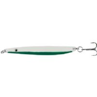 4005652855707 - Colonel Z havørred spoon. UV - 10mm. - Vægt:26g. - Farve:Hvid/grøn - 001 3370 026<br>Excellent seatrout lures made of zinc-alloy in attractive colours. Needle-sharp treble hooks with double split ring minimises the drop-out rate.