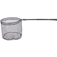 4005652860176 - Shirasu flipnet med fjederpåvirket teleskopstang. str. M. sort
Netdybde: 50 cm
Maskestørrelse: 15 mm
Str. 62x45x6cm
Håndtagets længde: 56-80 cm
Transportlængde: 62 cm

Det ideelle fangstnet til all lystfiskere. Fangstnettet kan betjenes med 1 hånd under brug. Under fiskeri kan nettet sættes fast i bæltet med den indbyggede bælteclips. Nettet kan derved nemt klikkes af bæltet og foldes ud med en simpel bevægelse med bare én hånd. For at forlænge håndtaget trykkes blot på den lille fjederpåvirkede knap. og teleskopstangen skyder automatisk ud i fuld længde.
Selve netdelen er gummibelagt. Håndtaget er belagt med Duplon.