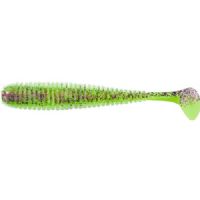 4005652861470 - Shirasu Street Worm Paddler - 50mm. - Vægt:1.5g. - Farve:Purple/Chartreuse - Baittype:Synkende - Smag/duft:Bl&aelig;ksprutte - 001 3397 503<br>Worm Paddler: Very versatile bait. It can be fished with a jig head as well as with finesse rigs such as Drop Shot or Texas Rig. Plays seductively with even the smallest movements. With squid flavor. Sinking!