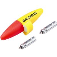 4005652863962 - Trout Attack, LED pilotfl&aring;d med 2 batteries - 25mm. - Farve:Orange/gul - 001 6095 000<br>Trout Attack LED Pilot Ball: This is what trout anglers have been waiting for: a pilot ball with LED light. This allows fishing at dusk and at night. Simply clipped onto the line. Supplied with 2 stick batteries.