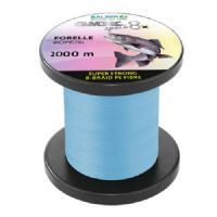 4005652869605 - Camtec Speci 8x - Tykkelse: 0,08mm - Styrke: 6,0 kg - Farve Blå - Længde: 2000m