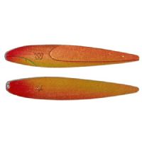 747191900558 - Salmo Trutta – 11 gram - Kobber/Grøn
<BR>
Den har en vuggende og roterende aktion i vandet. som er ekstrem tiltrækkende for de øvede rovfisk som laks og havørred m.v.