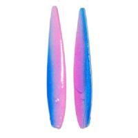 747191900596 - Salmo Trutta - 11 gram - Blå/Pink
<BR>
Den har en vuggende og roterende aktion i vandet, som er ekstrem tiltrækkende for de øvede rovfisk som laks og havørred m.v.