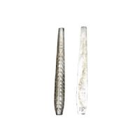747191903993 - Tobis - 15 gram - Med plads til øje - Blank/Umalet<BR>
Den har en vuggende aktion i vandet og fiskes godt i små nyk. Dette grej er en uimodståelig agn, selv for de mest øvede rovfisk som laks og havørred m.v.