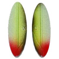 747191904532 - Trutta Skurken - 7 gram - Sort/Gul<BR>
Den har en vuggende aktion med tung ende som er dybdegående i vandet og fiskes bedst langsomt. Denne agn er sublim til sø, i åen og på kysten.