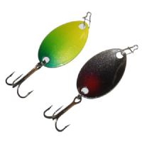 747191993741 - Waterstar - Lusen - 3,4 gram - Forside: Gul til blå - Bagside: Sort med rød