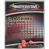 747191998364 - Waterstar Tungsten Cheburashka Head -  4 stk. - 2 gram