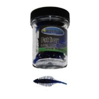 747191999477 - Waterstar - Rubber Baits - Model: Fat Boy junior - 3,5 cm - 10 stk. - Farve: Blå/Lyseblå - Smag: Hvidløg