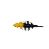 747191999521 - Waterstar - Rubber Baits - Model: Fat Boy junior - 3,5 cm - 10 stk. - Farve: Orange/Sort - Smag: Banan