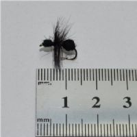 DRY0211 - Black Ant Hackle - Str.12<br>