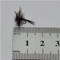 DRY0261 - Black Gnat Dry - Str.18<br>