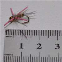 DRY0461 - B/H Hares Ear rubber leg - Str.12<br>