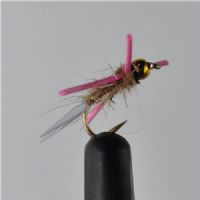 DRY0461 - B/H Hares Ear rubber leg - Str.12<br>