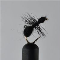 DRY0663 - Black Ant Hackle - Str.14<br>