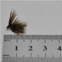 DWS0122 - Dip Caddis Emeger  Olive - Str.14<br>