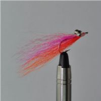 FLY0621 - Clouser Minnow Ora/Pink/white - Str.8<br>