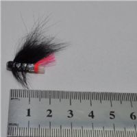 FLY1014 - Black&Silver pink tail 20mm<br>