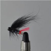 FLY1014 - Black&Silver pink tail 20mm<br>